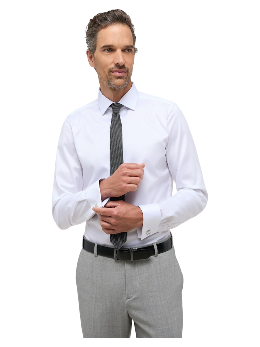 Eterna "Dobbelt Manchet" Slim fit Skjorte